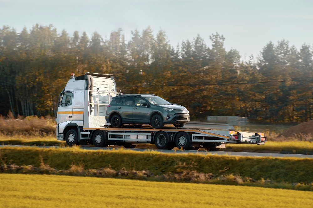 Scheduling tow truck pickup for junk car — Eagle Cash For Cars Calgary AB