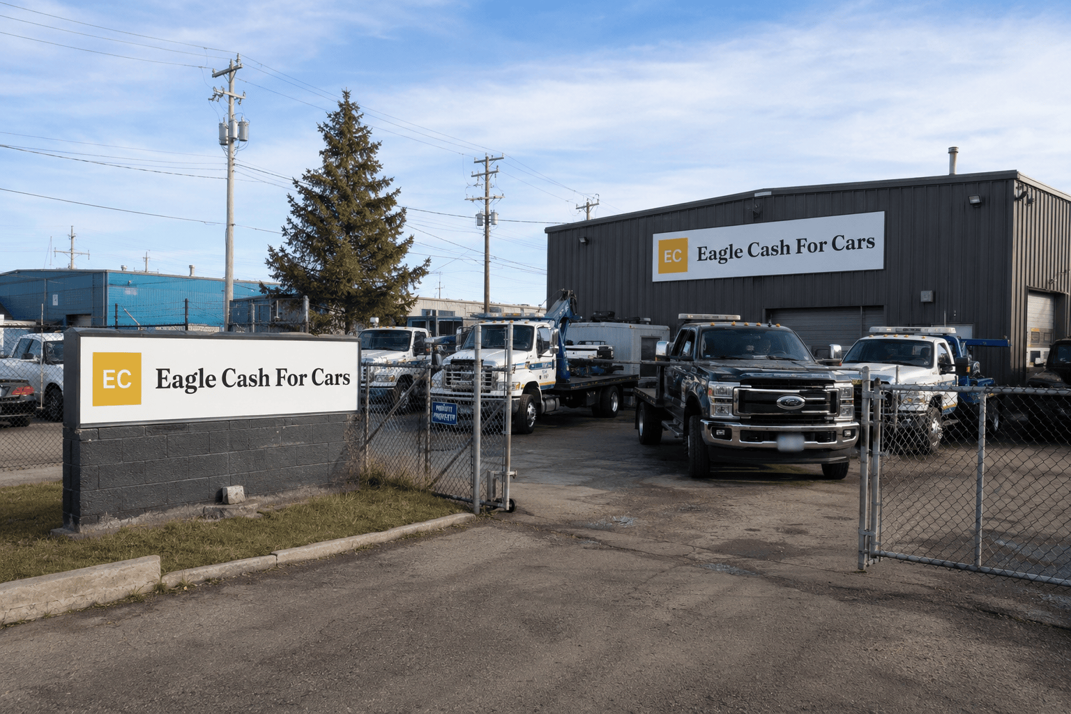 eagle-cash-for-cars-yard-41-ave-ne-calgary